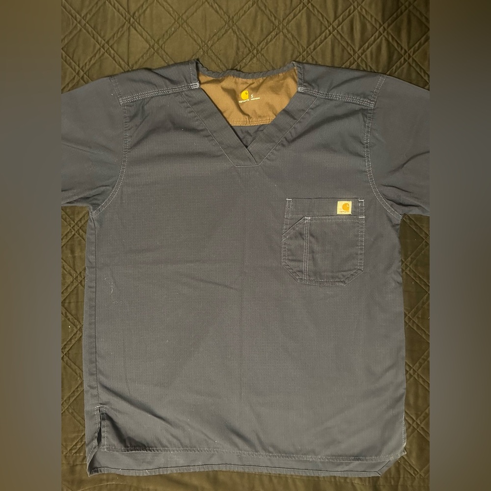 Carhartt Scrubs Mens Small Set Navy